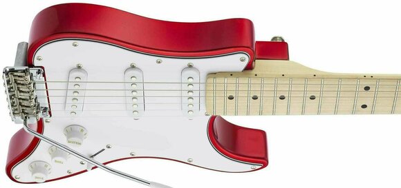 Elektrische gitaar Traveler Guitar Travelcaster Deluxe Candy Apple Red - 4