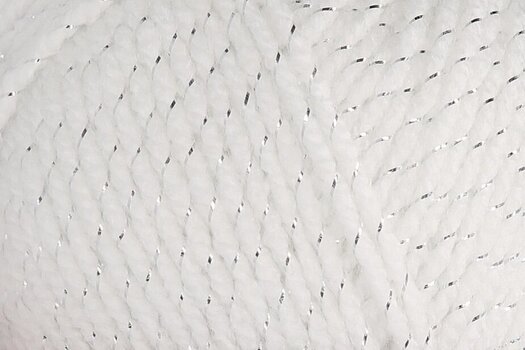 Pređa za pletenje Red Heart Lisa Lurex 00001 White Pređa za pletenje - 2