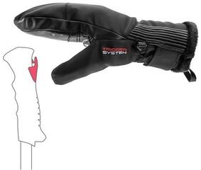 Ski rukavice Leki Griffin Base 3D Women Mitt Black - 3