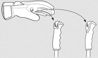 Ski rukavice Leki Griffin Base 3D Women Mitt Black - 6