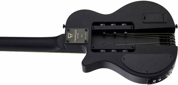 Guitarra sem cabeçalho Traveler Guitar EG-1 Blackout Matte Black - 4