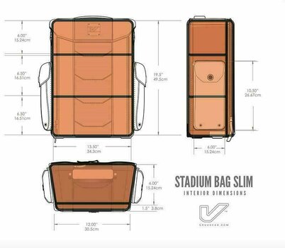 Backpack for Laptop Gruv Gear Stadium Black Backpack for Laptop - 5