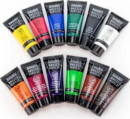 Akrylová barva Liquitex Basic Sada akrylových barev 12 x 22 ml - 3