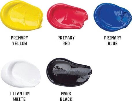 Akrilna boja Liquitex Basic Set akrilnih boja 5 x 118 ml - 2