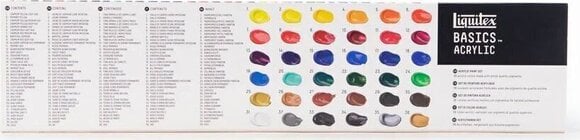 Akrylmaling Liquitex Basic Sæt med akrylmaling 36 x 22 ml - 8