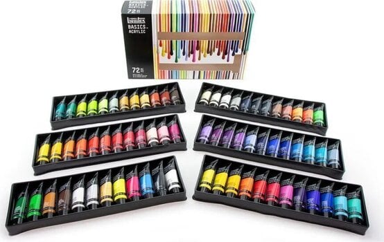 Акрилова фарба Liquitex Basic Набір акрилових фарб 72 x 22 ml - 2