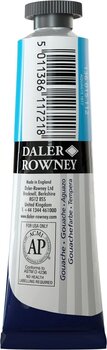 Gvaš boja Daler Rowney Aquafine Gouache boja Coeruleum Blue Hue 15 ml 1 kom - 4