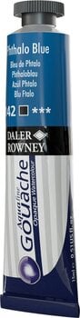 Gouache malt
 Daler Rowney Aquafine Gouachefarbe Phthalo Blue 15 ml 1 stk - 3