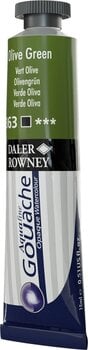Gouache malt
 Daler Rowney Aquafine Gouachefarbe Olive Green 15 ml 1 stk - 3