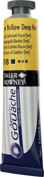 Gouache malt
 Daler Rowney Aquafine Gouachefarbe Cadmium Yellow Deep Hue 15 ml 1 stk - 3