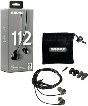 Слушалки за в ушите Shure SE112-GR-EFS Cив - 3