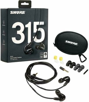In-ear hoofdtelefoon Shure SE315-K-EFS Sound Isolating Earphones - 3