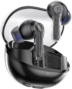 Belaidės į ausis įdedamos ausinės Soundpeats Clear Black - 3