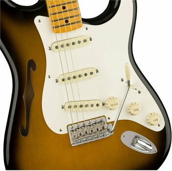 Guitare électrique Fender Eric Johnson Thinline Stratocaster MN 2-Tone Sunburst Guitare électrique - 6