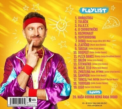 Hudobné CD Miro Jaroš - Ešte viacej disko (CD) - 3