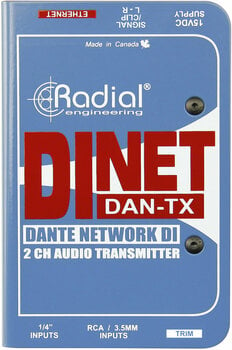 Звуков процесор Radial DiNET DAN-TX2 - 6