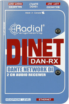 Звуков процесор Radial DiNET DAN-RX2 - 4