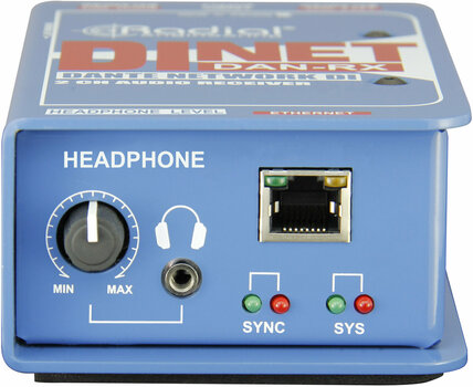 Звуков процесор Radial DiNET DAN-RX2 - 5