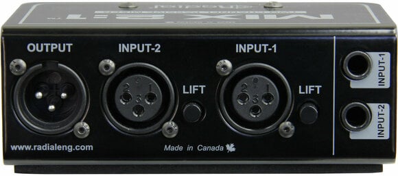 Procesor dźwiękowy/Procesor sygnałowy Radial MIX 2:1 - 2