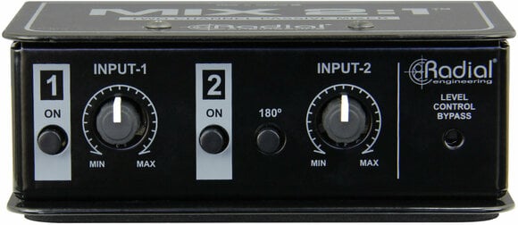Procesador de sonido Radial MIX 2:1 - 3