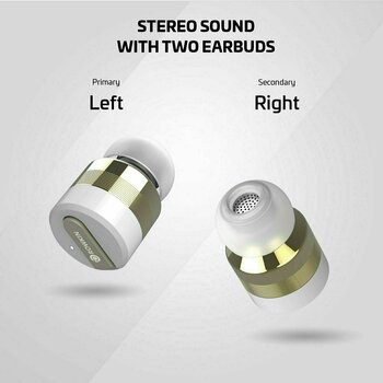 True trådlös in-ear Rowkin Bit Stereo Gold - 2