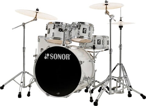 Kit de batería Sonor AQ1 Stage Piano White Kit de batería - 2