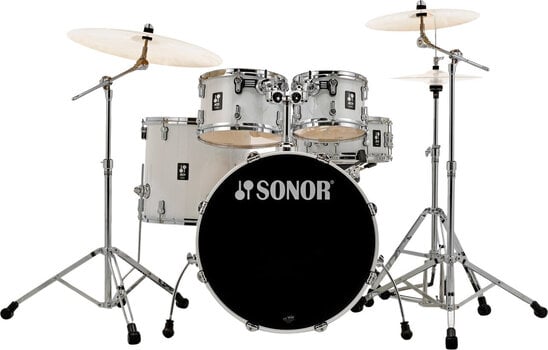 Kit de batería Sonor AQ1 Stage Piano White Kit de batería - 3