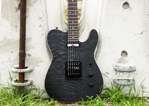 E-Gitarre Michael Kelly 1954 Satin Black E-Gitarre - 6