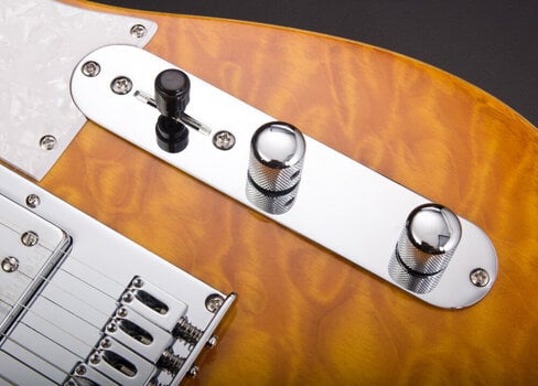 Guitare électrique Michael Kelly 1955 Amber Trans Guitare électrique - 4