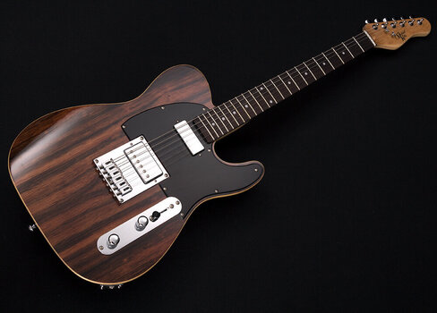Elektrická gitara Michael Kelly 1955 Custom Collection Striped Ebony Elektrická gitara - 2