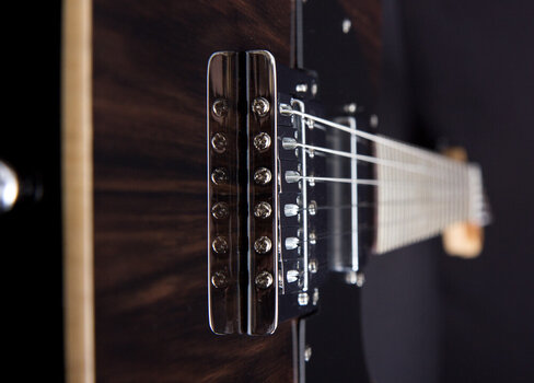 Elektrická gitara Michael Kelly 1955 Custom Collection Striped Ebony Elektrická gitara - 6