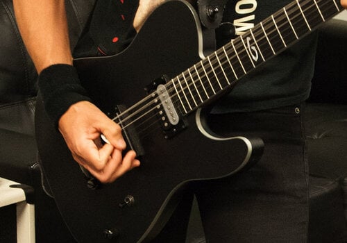 Ηλεκτρική Κιθάρα Charvel Joe Duplantier Signature Model Ebony F-board Satin Black Ηλεκτρική Κιθάρα - 4