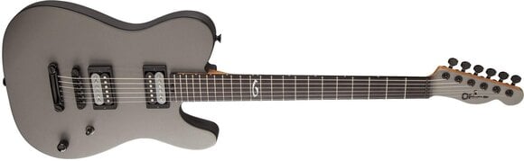 Guitare électrique Charvel  Joe Duplantier USA Signature San Dimas Style 2 Satin Gray Guitare électrique - 4