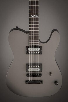 Guitare électrique Charvel  Joe Duplantier USA Signature San Dimas Style 2 Satin Gray Guitare électrique - 7