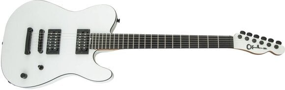Guitarra elétrica Charvel Joe Duplantier Pro-Mod San Dimas Style 2 HH EB Satin White Guitarra elétrica - 3