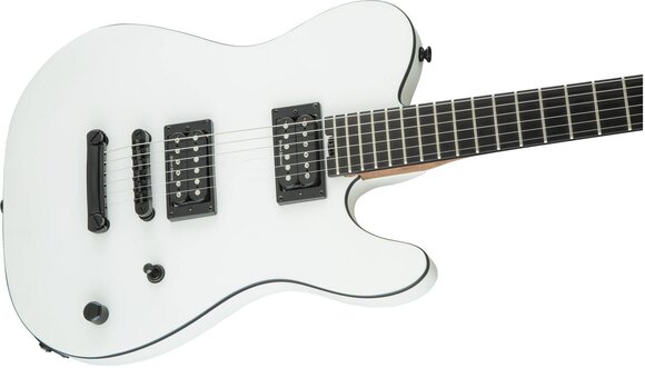 Guitarra elétrica Charvel Joe Duplantier Pro-Mod San Dimas Style 2 HH EB Satin White Guitarra elétrica - 5