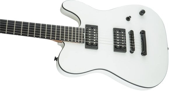 Guitarra elétrica Charvel Joe Duplantier Pro-Mod San Dimas Style 2 HH EB Satin White Guitarra elétrica - 7