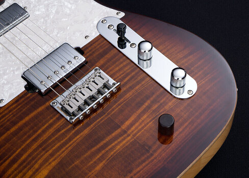 Guitare électrique Michael Kelly Hybrid 55 Tiger's Eye Burst Guitare électrique - 3