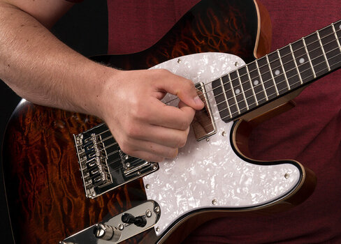 Elektrická kytara Michael Kelly Enlightened 55 Dark Tiger's Eye Elektrická kytara - 6