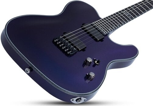 Guitarra electrica Schecter Hellraiser Hybrid PT Ultra Violet Guitarra electrica - 4