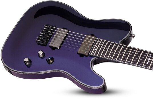 Guitarra electrica Schecter Hellraiser Hybrid PT Ultra Violet Guitarra electrica - 5