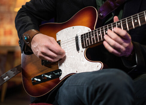 Gitara elektryczna Michael Kelly 53 Open Pore Tobaccoburst Gitara elektryczna - 9