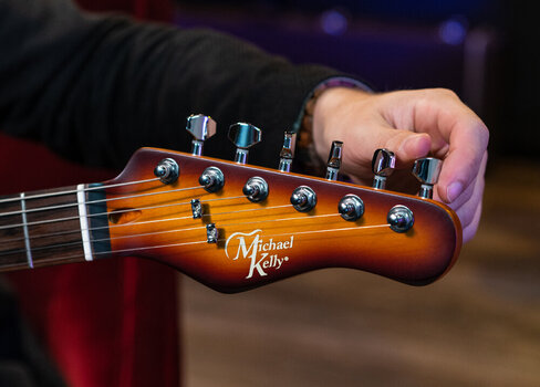 Gitara elektryczna Michael Kelly 53 Open Pore Tobaccoburst Gitara elektryczna - 10