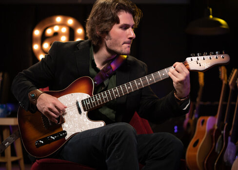 Gitara elektryczna Michael Kelly 53 Open Pore Tobaccoburst Gitara elektryczna - 11