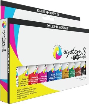 Akrilna boja Daler Rowney System3 Set akrilnih boja 10 x 29,5 ml - 4