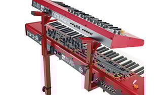 Toevoeging voor keyboardstandaards Konig & Meyer 18811 Toevoeging voor keyboardstandaards Ruby Red - 1