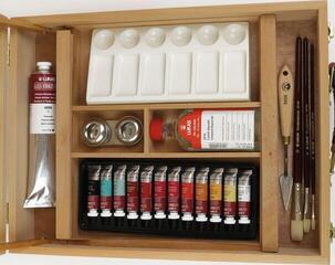 Tempera ad olio Lukas 1862 Set di colori ad olio 12 x 10 ml - 1