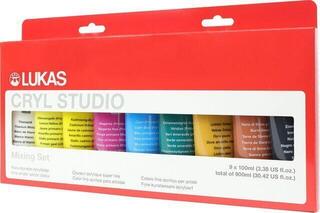 Acrylic Paint Lukas Cryl Studio Set of Acrylic Paints Mix 1 9 x 100 ml - 3