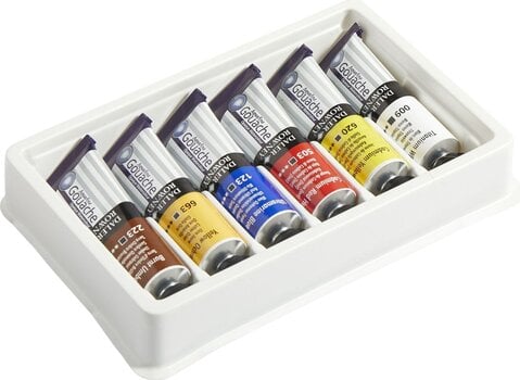 Gouache malt
 Daler Rowney Aquafine Set Gouachefarben Starter Set 6 x 15 ml - 3