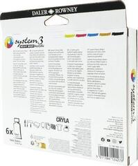 Acrylfarbe Daler Rowney System3 Set Acrylfarben Starter Set 6 x 59 ml - 3